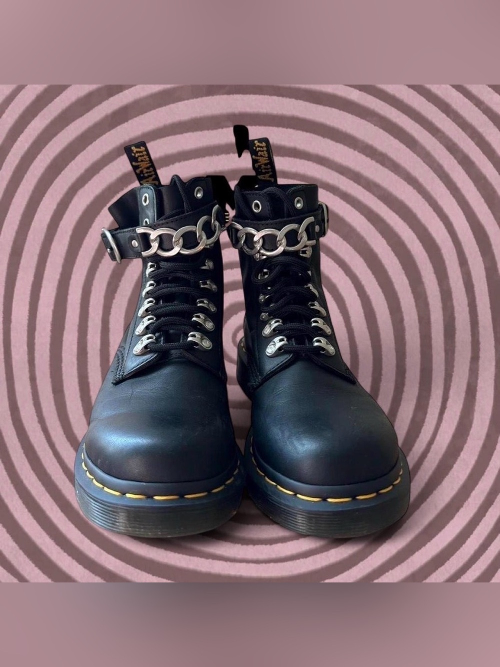 Dr. Martens 1460 Pascal Chain Boots